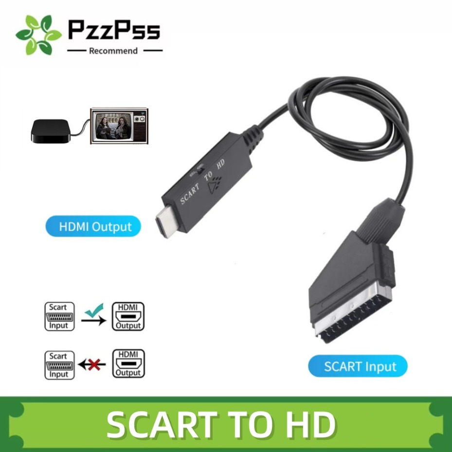 Scart To Hdmi - Конвертер SCART в HDMI 1080P с