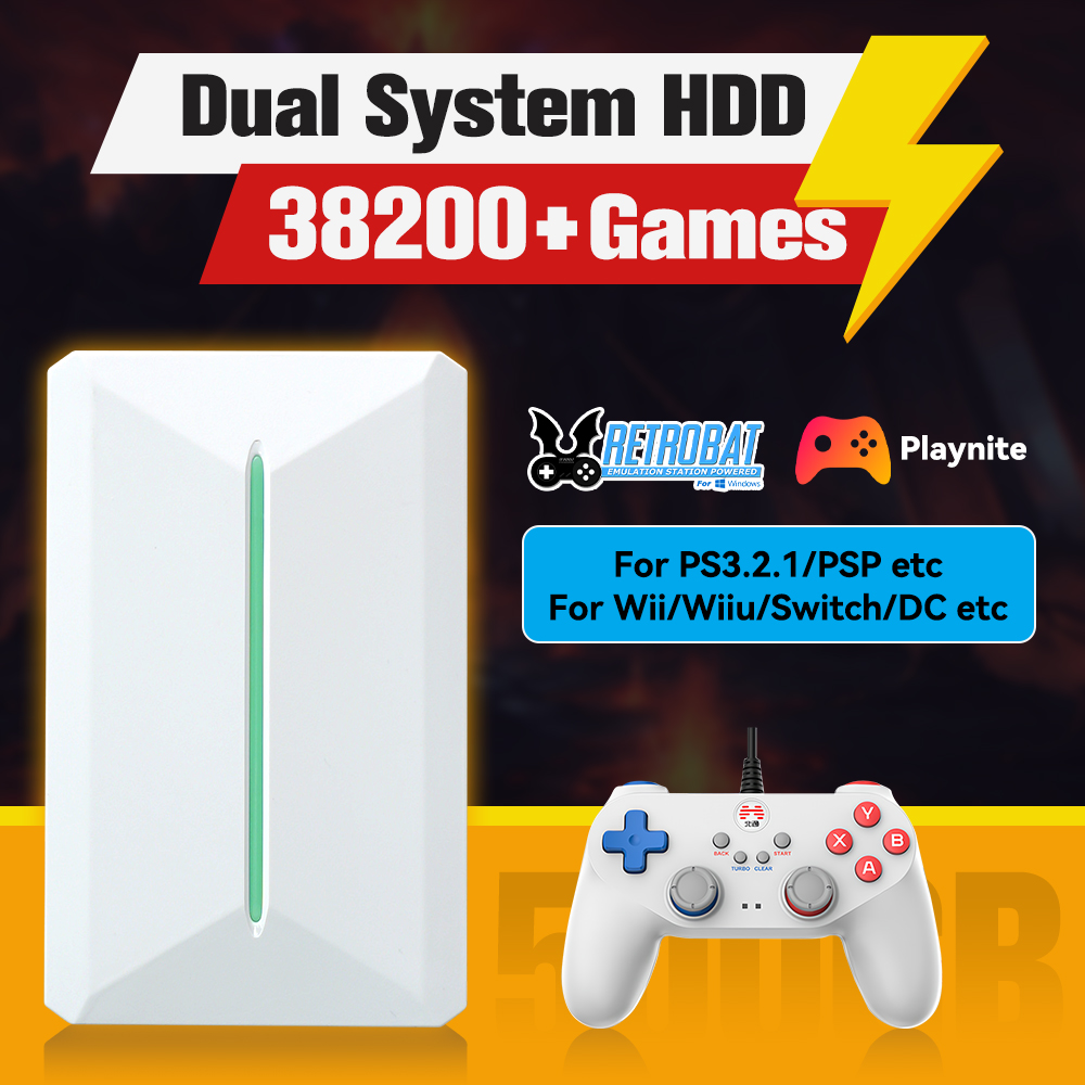 Retro Gaming Kiosk - Retrobat&Playnite System HDD Ретро игровая консоль
