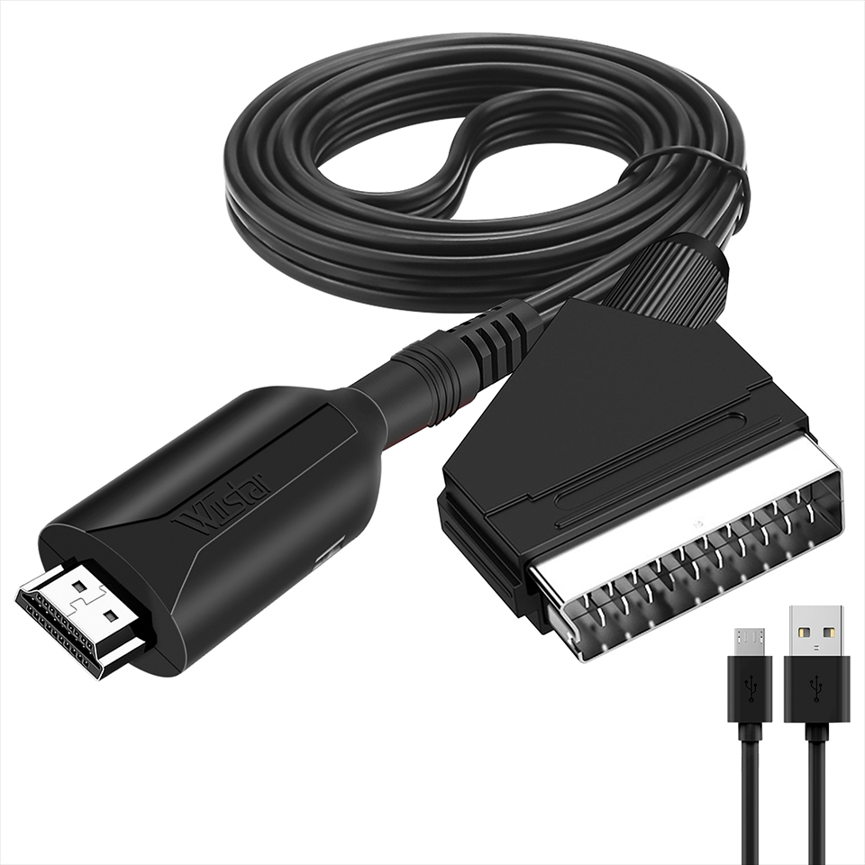 Scart To Hdmi - 1080P HD HDMI-совместимый с SCART Video