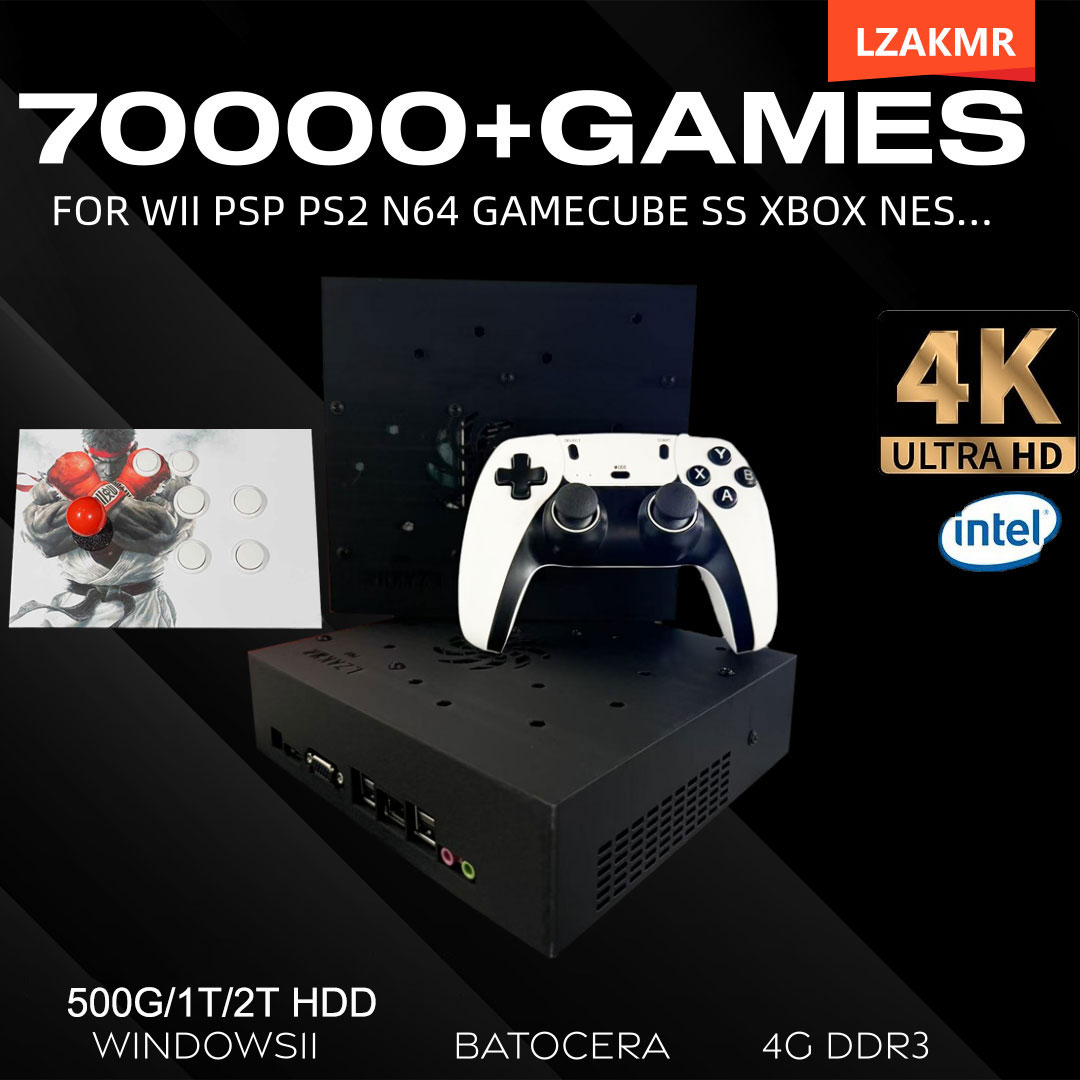 Retro Gaming Kiosk - Игровая консоль в стиле ретро, 70000+