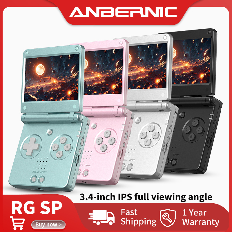 Anbernic RG SP Flip – портатив – обзор и цена Retro Gaming Kiosk
