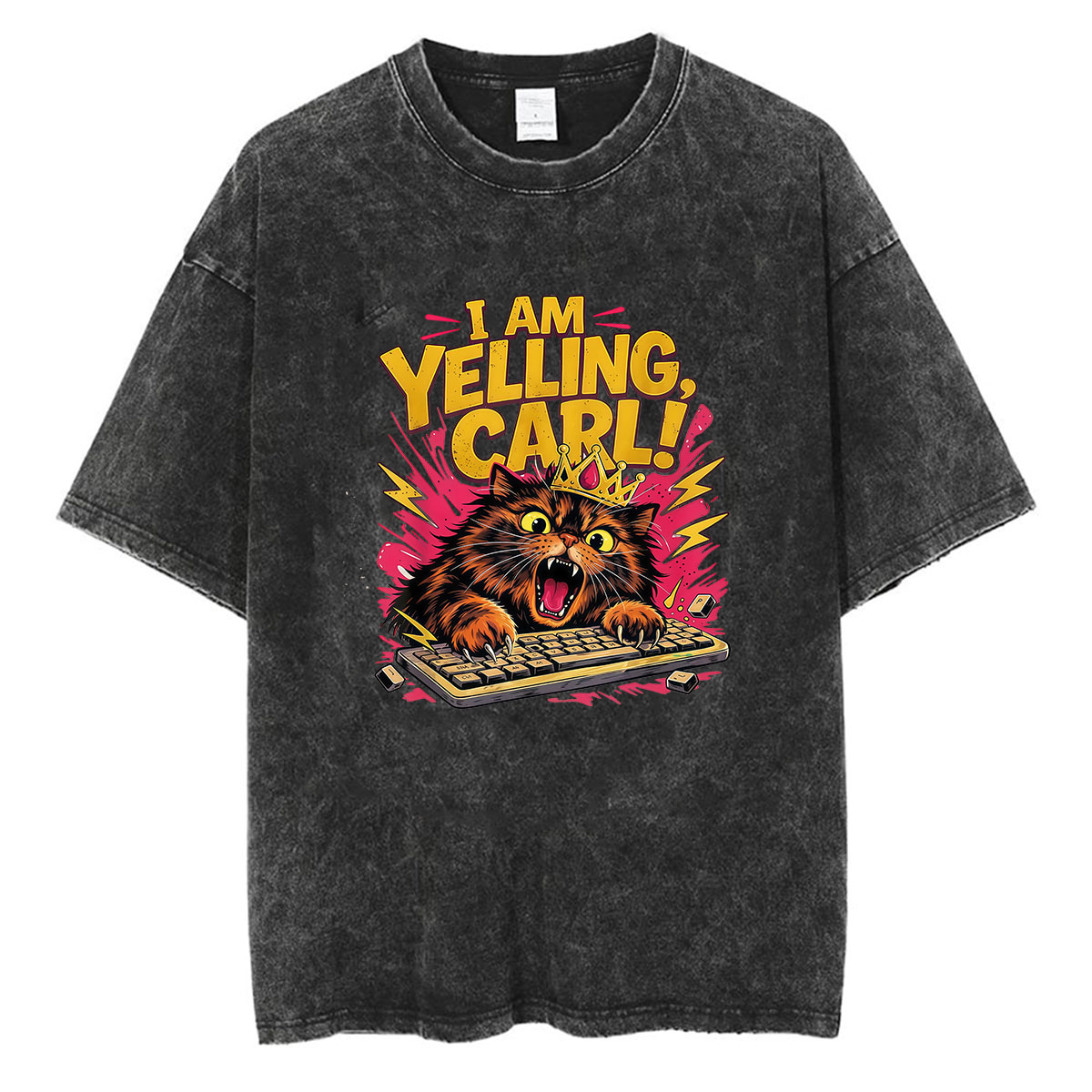 Футболка I Am Yelling Carl Dun – обзор и цена Retro Gaming T Shirt