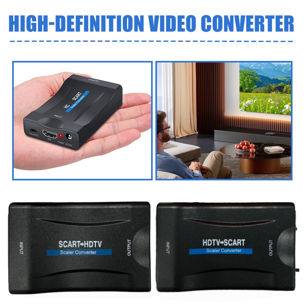 Конвертер-адаптер HDMI в SCART – обзор и цена Scart To Hdmi