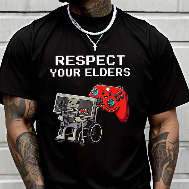 Мужская модная футболка в стил – обзор и цена Retro Gaming T Shirt
