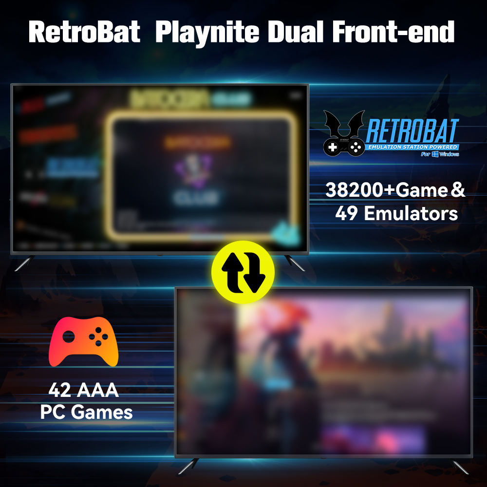 Retrobat&Playnite System HDD Р – обзор и цена Retro Gaming Kiosk